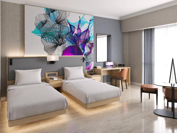 Grand Copthorne Waterfront : photo 2 de la chambre grande chambre lit jumeaux deluxe (récemment rénovée)