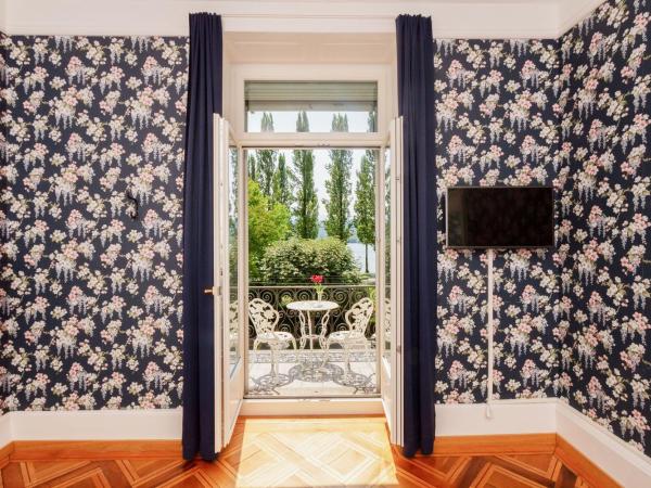 Hotel Beau Séjour Lucerne : photo 4 de la chambre chambre double avec balcon et salle de bains commune