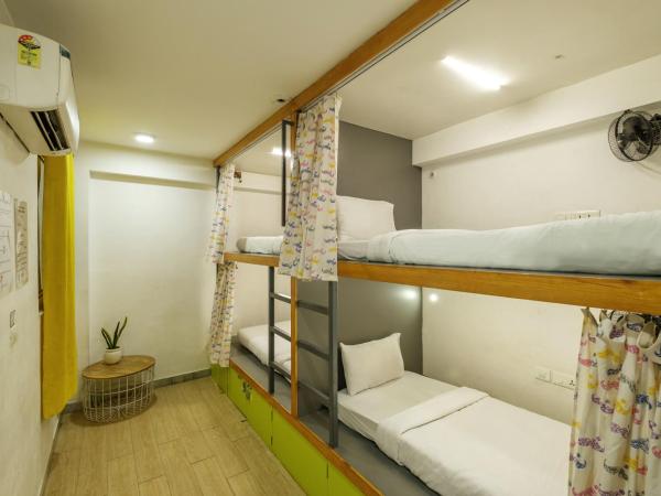 Moustache Hostel, Jaipur : photo 2 de la chambre dortoir mixte deluxe de 4 lits avec climatisation