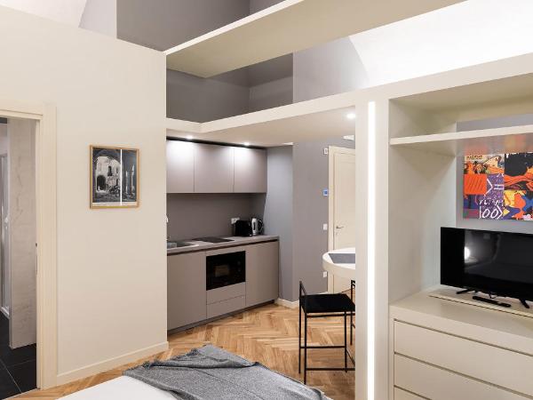 Palazzo Liberati Apartments : photo 5 de la chambre studio lit king-size