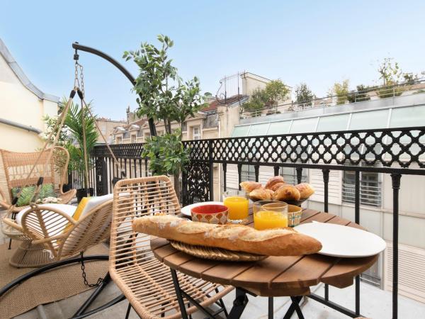 123paris city : photo 4 de la chambre appartement avec terrasse