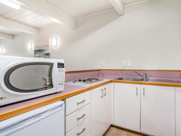 Capital Lodge Motor Inn : photo 8 de la chambre studio avec baignoire spa