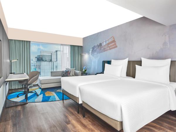 Novotel Mumbai International Airport : photo 8 de la chambre superior twin bed with 20% discount on spa and food & soft beverage at restaurants only and and and 10% on laundry