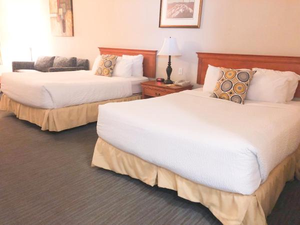 Days by Wyndham Niagara Falls Centre St. By the Falls : photo 8 de la chambre suite disposant de 2 lits queen-size