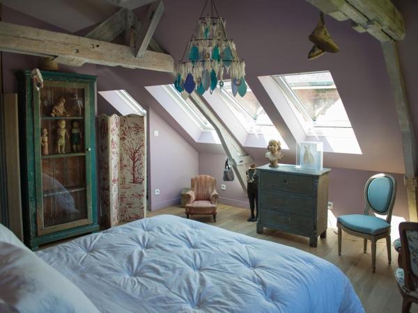 Logis Saint-Léonard : photo 5 de la chambre chambre double - mansardée