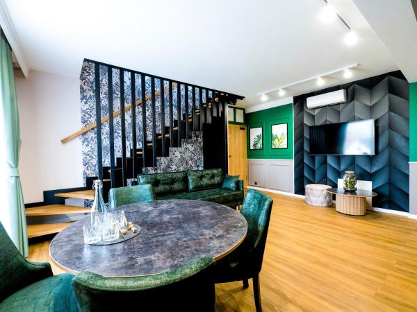 Aparthotel Green Concrete - nowy, ekologiczny hotel w Świnoujściu, Darmowy Bus Na Plażę, Free Shuttle Bus : photo 10 de la chambre maisonnette