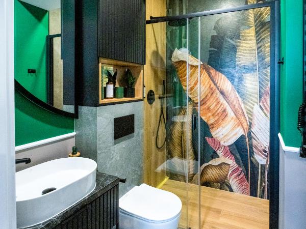 Aparthotel Green Concrete - nowy, ekologiczny hotel w Świnoujściu, Darmowy Bus Na Plażę, Free Shuttle Bus : photo 2 de la chambre appartement en duplex