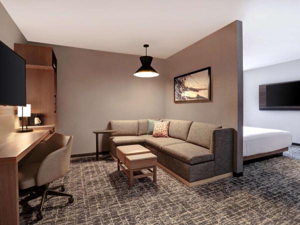 Hyatt Place Ottawa West : photo 2 de la chambre suite avec 2 lits queen-size et baignoire - accessible aux personnes à mobilité réduite