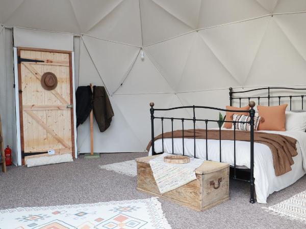 Luxury Dome with Private Wood-Fired Hot Tub : photo 3 de la chambre tente