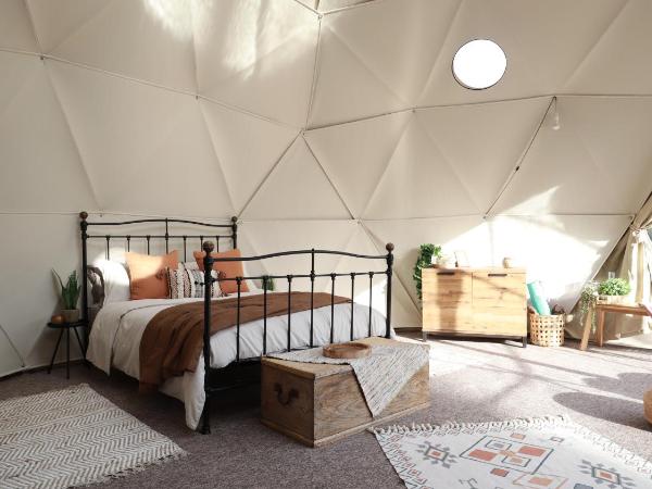 Luxury Dome with Private Wood-Fired Hot Tub : photo 6 de la chambre tente
