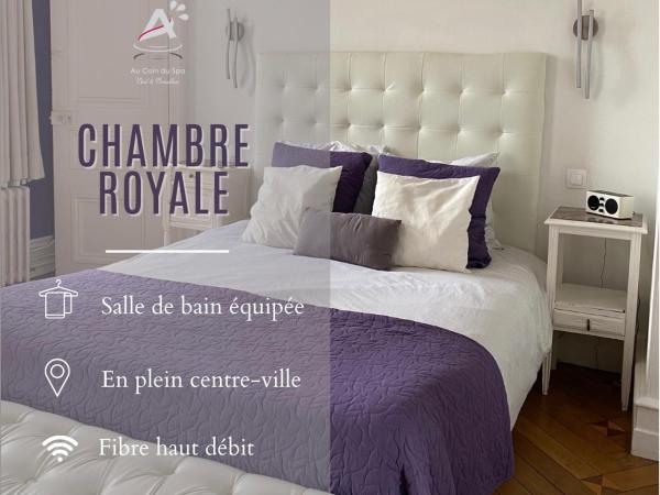 Au coin du spa : photo 1 de la chambre chambre double de luxe avec baignoire spa 