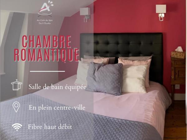 Au coin du spa : photo 6 de la chambre chambre lit king-size avec baignoire spa