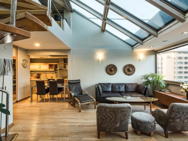 Taxim Suites Residences Istanbul : photo 7 de la chambre penthouse supérieur - vue sur bosphore