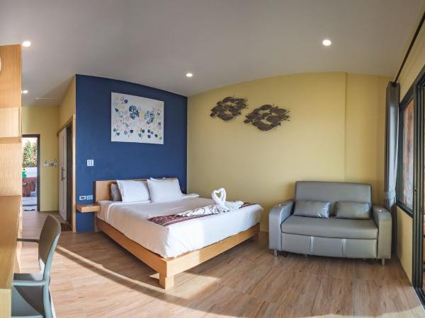 Cliff Lanta Suite-Koh Lanta Krabi : photo 7 de la chambre chambre double avec balcon