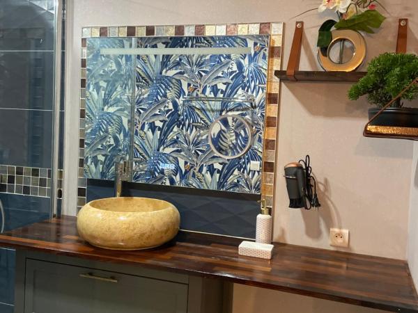 Chambre D'hôte Villa Maurice : photo 6 de la chambre chambre double avec salle de bains privative