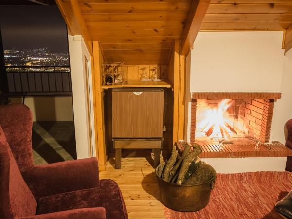 Horizon Hotel : photo 5 de la chambre chambre double confort avec cheminée - vue panoramique