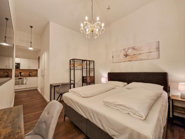 Pension Mozart - Newly Renovated : photo 2 de la chambre studio avec cuisine - vue sur rue