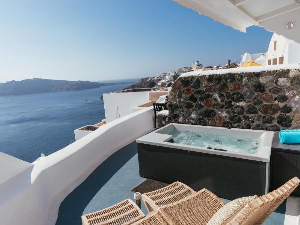 Aspa Caves : photo 6 de la chambre studio grotte standard avec vue sur la caldeira