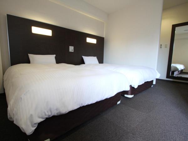 Green Rich Hotel Hiroshima Shinkansenguchi (Artificial hot spring Futamata Yunohana) : photo 2 de la chambre chambre lits jumeaux - fumeurs