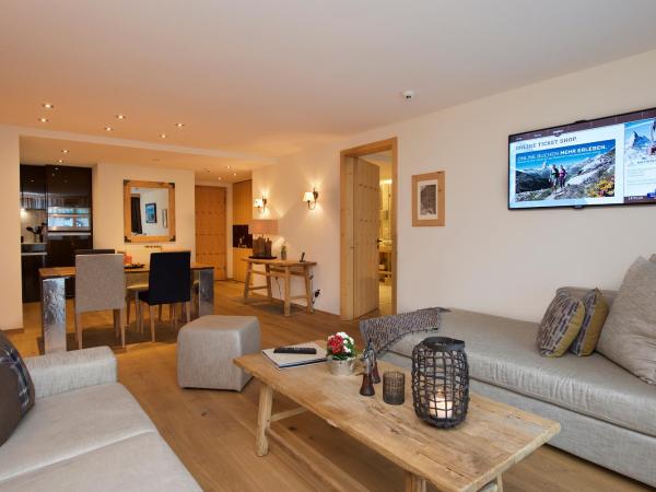 Matterhorn Lodge Boutique Hotel & Apartments : photo 8 de la chambre suite appartement panorama - vue sur cervin