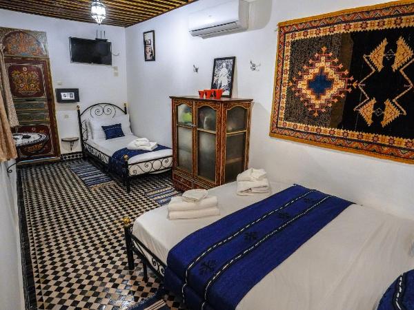 Riad Green House : photo 3 de la chambre chambre double ou lits jumeaux deluxe avec balcon