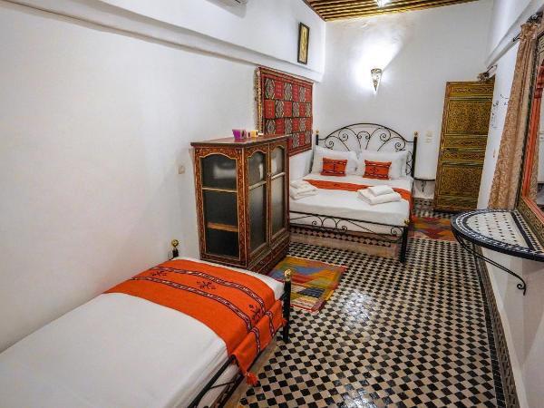 Riad Green House : photo 8 de la chambre chambre deluxe double ou lits jumeaux