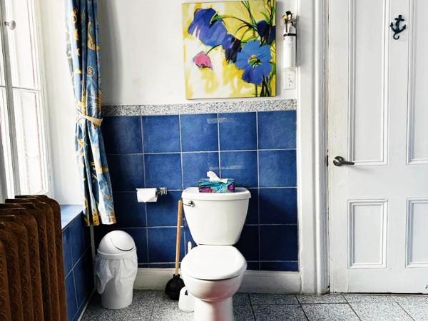 B&B Au Petit Roi : photo 10 de la chambre chambre lit queen-size avec salle de bains commune