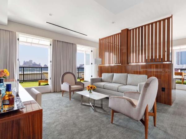 33 Seaport Hotel New York : photo 2 de la chambre suite avec terrasse - pont de brooklyn 