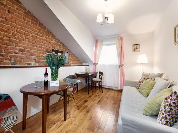 Gołębia 8 Residence : photo 2 de la chambre studio avec mezzanine (2 adultes)