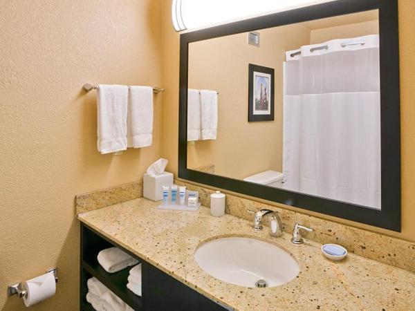 Wyndham Garden Oklahoma City Hotel & Confereance Ctr Near Airport, Fairgrounds Paycom & I40 : photo 3 de la chambre chambre avec 1 lit king-size et canapé-lit - non-fumeurs