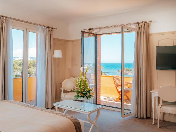 Ermitage de l'Oasis & Spa - Cannes Mandelieu : photo 1 de la chambre chambre double deluxe avec balcon - vue sur mer