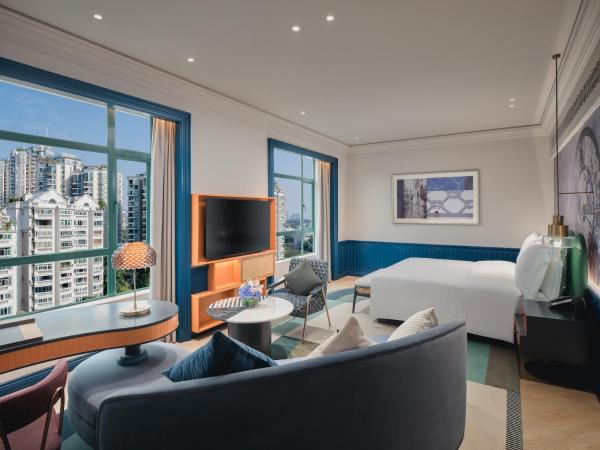 Hotel Indigo Shenzhen Overseas Chinese Town, an IHG Hotel : photo 2 de la chambre chambre lit king-size premium