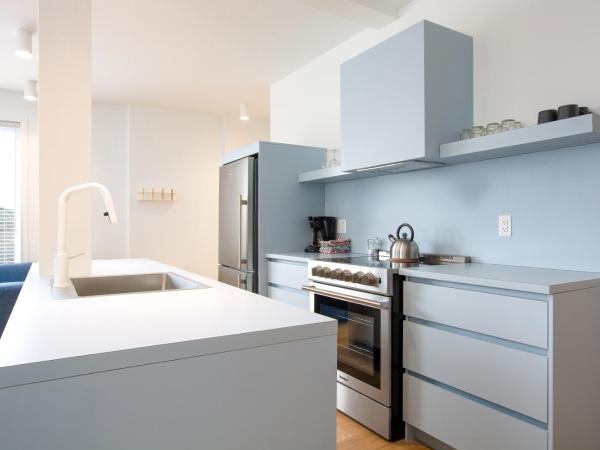 Les Lofts St-François - Par Les Lofts Vieux-Quebec : photo 6 de la chambre appartement 2 chambres avec balcon privé et spa - sf502