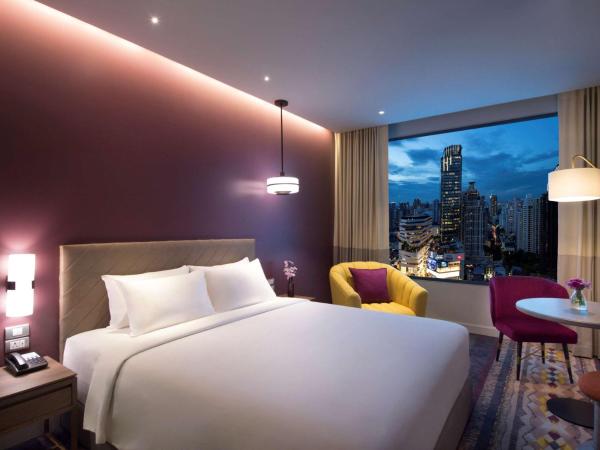 Mercure Bangkok Sukhumvit 24 : photo 1 de la chambre chambre lit king-size supérieure - vue sur ville