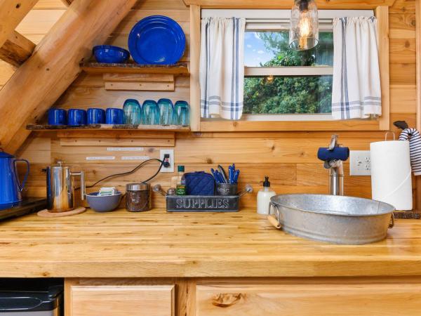 Tiny Digs - Hotel of Tiny Houses : photo 4 de la chambre studio lit queen-size de luxe 