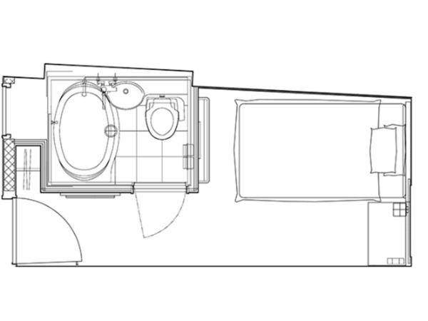 Hotel Nihonbashi Saibo : photo 1 de la chambre chambre simple Économique - fumeurs