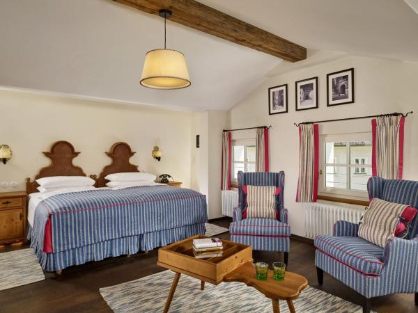 Hotel Goldener Hirsch, A Luxury Collection Hotel, Salzburg : photo 1 de la chambre suite junior avec 1 lit king-size 