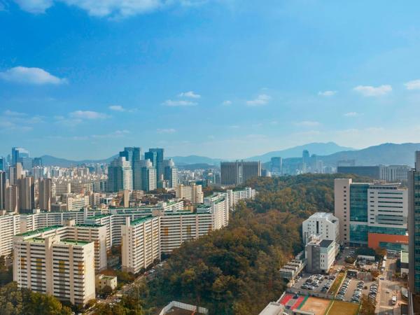 JW Marriott Hotel Seoul : photo 3 de la chambre grande chambre lit king-size deluxe – vue sur ville