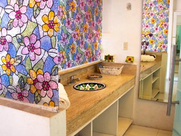 Hotel Temático Casa Puebla : photo 10 de la chambre chambre double deluxe avec baignoire