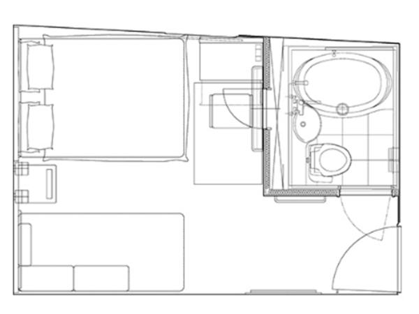 Hotel Nihonbashi Saibo : photo 1 de la chambre hébergement double deluxe - non-fumeurs