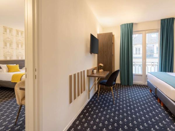 Best Western Royal Hotel Caen : photo 4 de la chambre chambre familiale avec vue