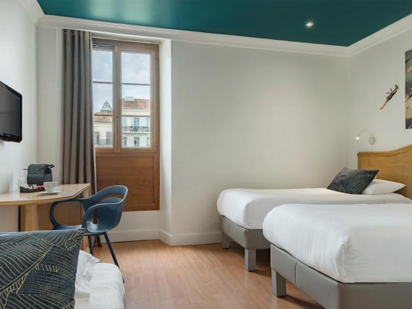 The Originals Boutique, Grand Hôtel de la Gare, Toulon : photo 4 de la chambre chambre lits jumeaux