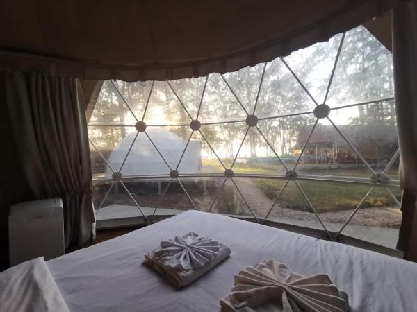 Eco Lanta Hideaway Beach Resort : photo 9 de la chambre eco dome