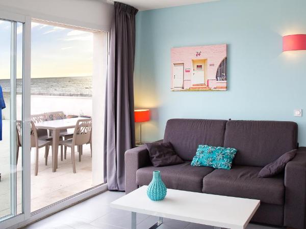 Résidence Coté Mer : photo 10 de la chambre appartement 2 chambres avec terrasse et vue sur la mer