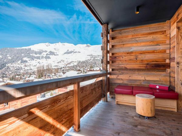 W Verbier : photo 4 de la chambre chambre spectacular avec 1 lit king-size - meilleure vue sur vallée