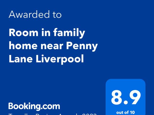Room in family home near Penny Lane Liverpool : photo 10 de la chambre petite chambre double