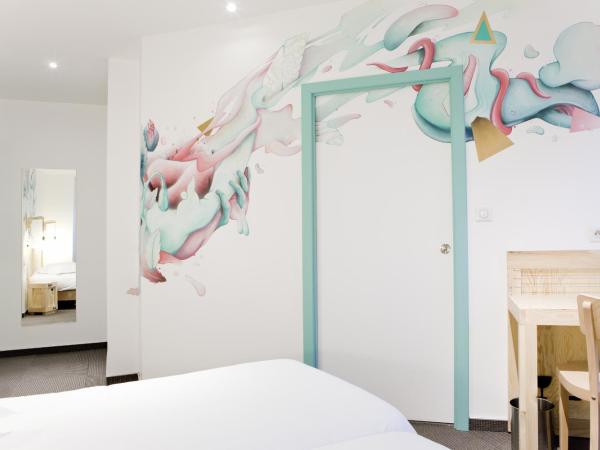 Hôtel Graffalgar : photo 9 de la chambre chambre lits jumeaux