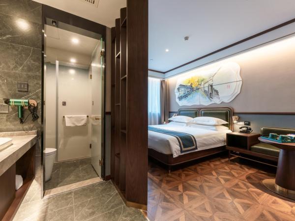 Time Traveller Boutique Hotel - Near Beijing National Stadium , Olympic Forest Park , National Convention Centre, Chinese Academy of Sciences, Beishatan subway station, Free laundryTourism consultation : photo 2 de la chambre chambre double deluxe