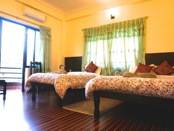 New Annapurna Guest House : photo 5 de la chambre chambre de luxe - vue sur montagne