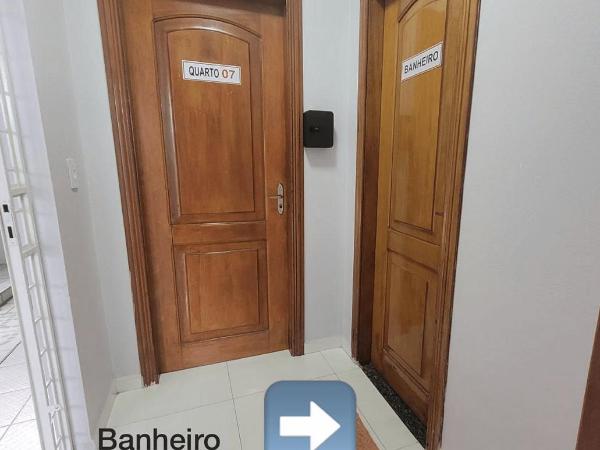 Hotel Residencial Manaus - Flores : photo 6 de la chambre chambre double avec toilettes communes